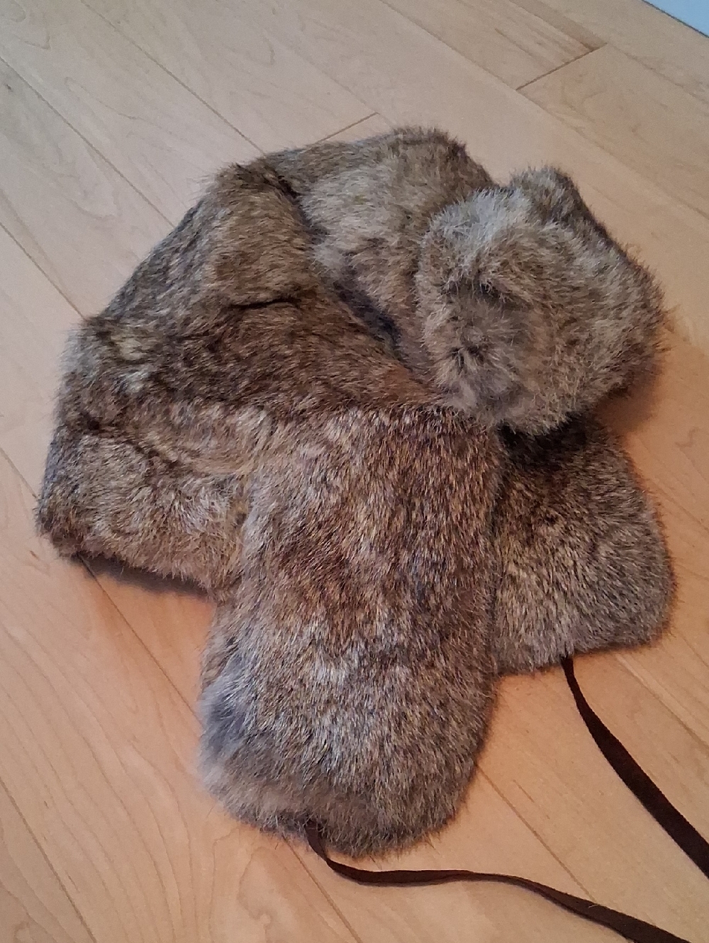 Real Fur Winter Hat - Brown